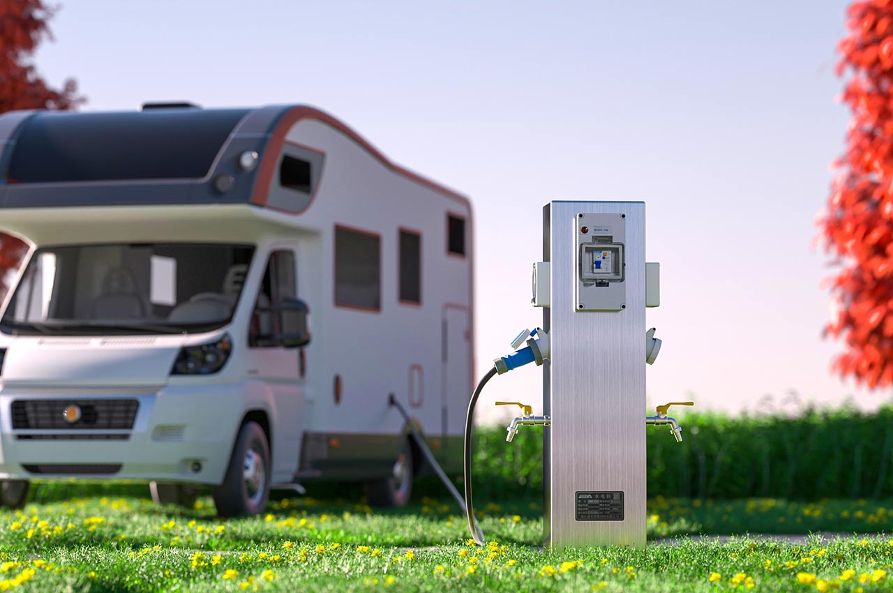 RV Power Pedestal GRWE802015D
